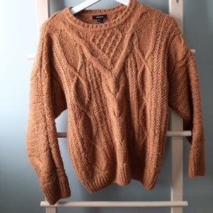 Rustic Orange Forever 21 Sweater